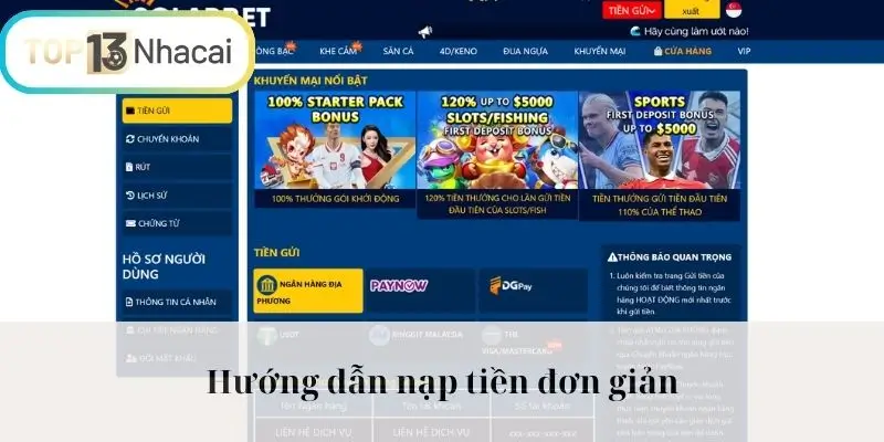 Hướng dẫn nộp điểm đơn giản