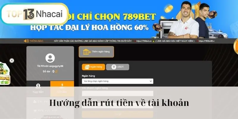 Hướng dẫn đổi điểm về tài khoản